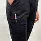 Women's High Waisted Jogger Scrub Pants - Charcoal