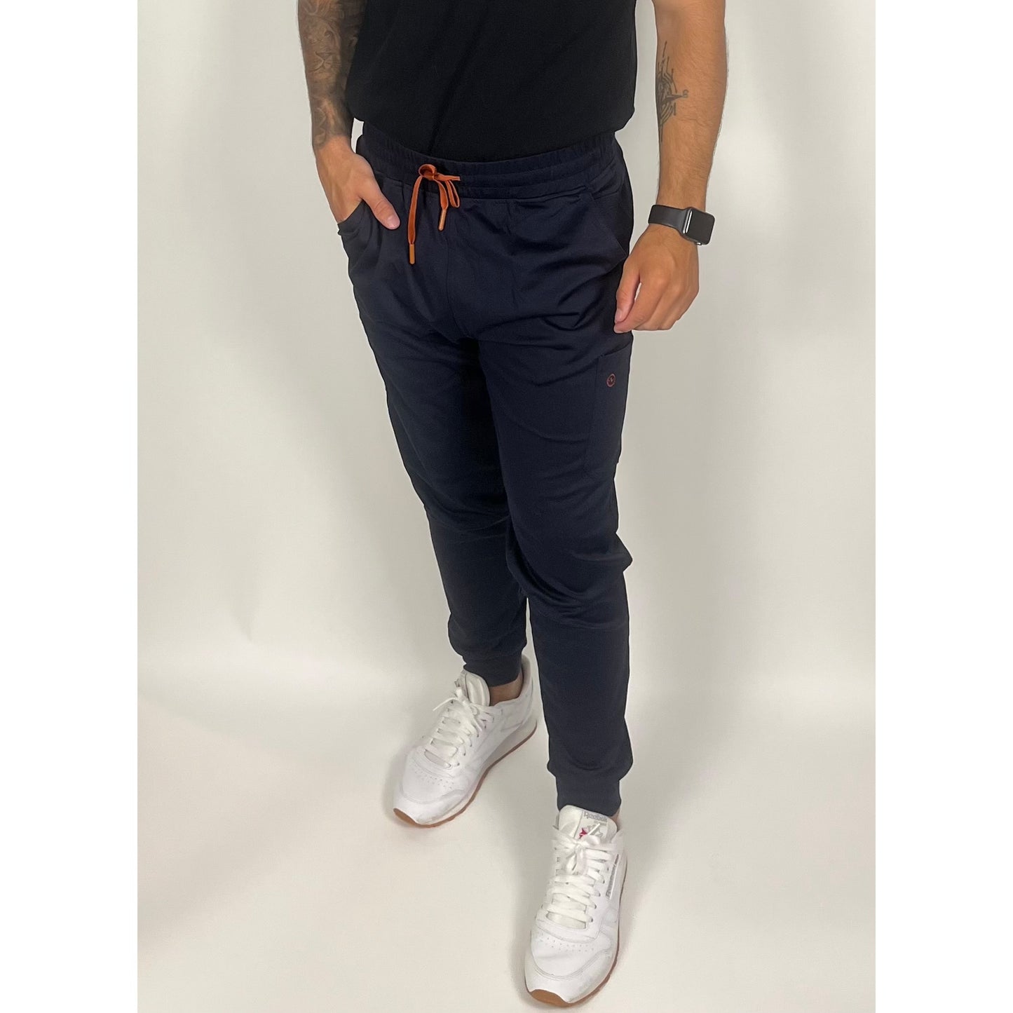 Men’s Jogger Scrub Pants - Navy Blue