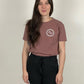 Deep Mauve Tee