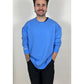 Unisex Sky Blue Crewneck Sweatshirt